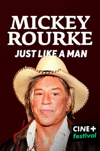 Mickey Rourke: Just Like a Man movie poster