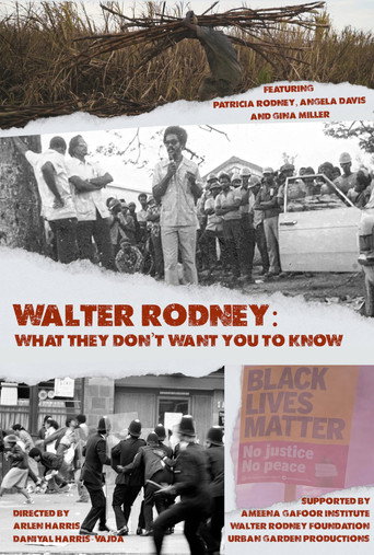 Walter Rodney: What They Don’t Want You to Know movie poster