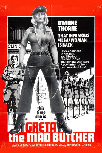 Greta, the Mad Butcher movie poster