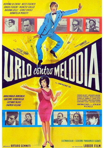 Urlo contro melodia nel Cantagiro 1963 movie poster