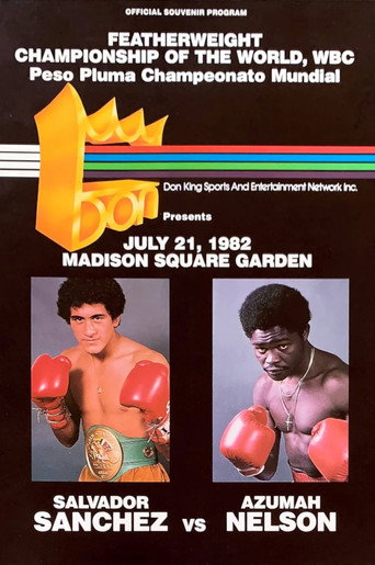 Salvador Sanchez vs. Azumah Nelson movie poster