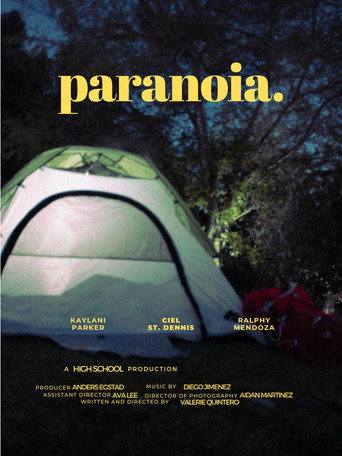 paranoia. movie poster