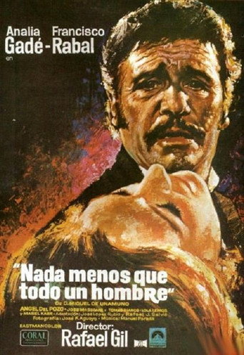 Nada menos que todo un hombre movie poster