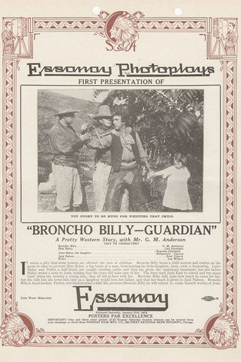 Broncho Billy-Guardian movie poster