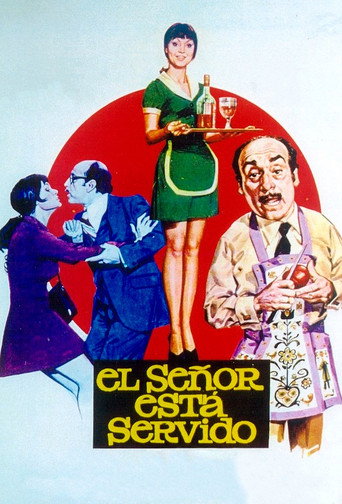 El señor está servido movie poster