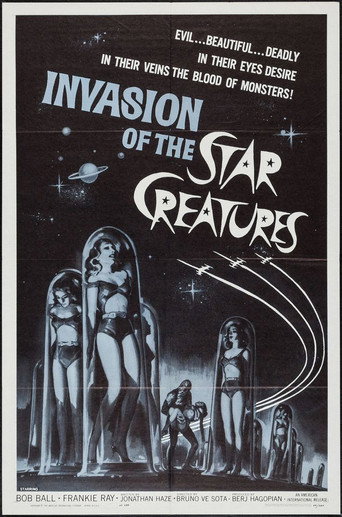 Invasion of the Star Creatures movie poster