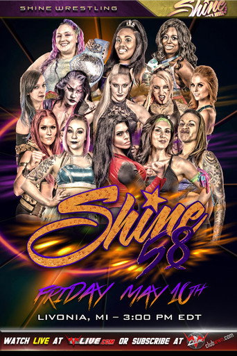 SHINE 58 movie poster