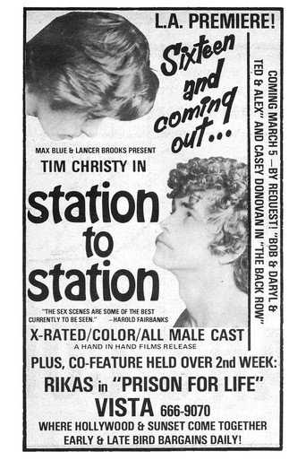 Station to Station movie poster