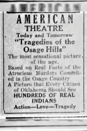 Tragedies of the Osage Hills movie poster