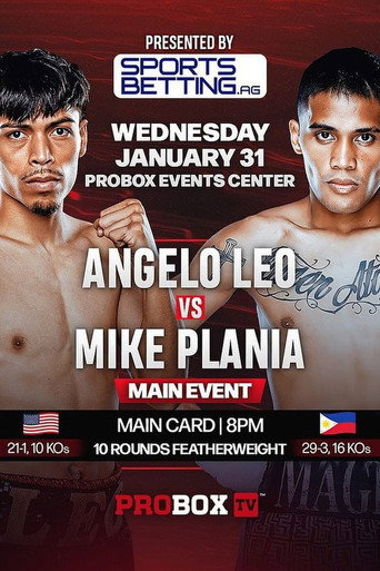 Angelo Leo vs. Mike Plania movie poster