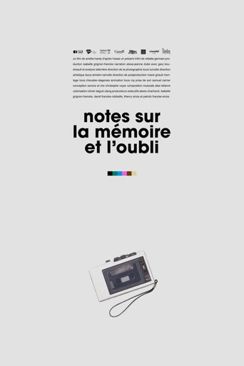 About Memory and Loss movie poster