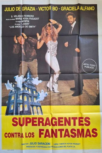 Superagentes contra los fantasmas movie poster