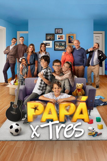 Papá X Tres movie poster