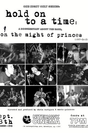 Hold on to a Time: A Documentary About the Band On the Might of Princes movie poster