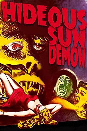 The Hideous Sun Demon movie poster