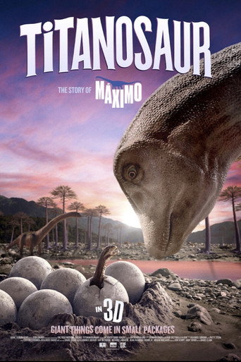 TITANOSAUR 3D: THE STORY OF MÁXIMO movie poster