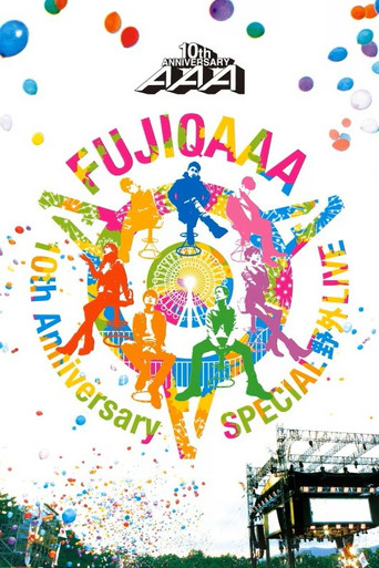 AAA 10th Anniversary Special Yagai Live In Fuji-Q Highland movie poster