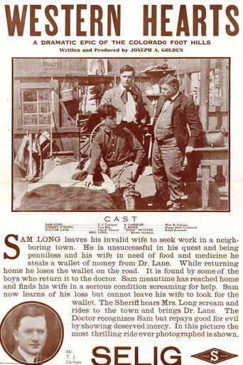 Western Hearts movie poster