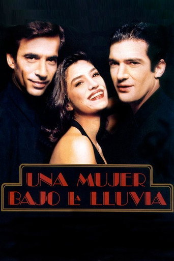 Una mujer bajo la lluvia movie poster