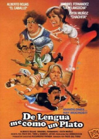 De lengua, me como un plato movie poster