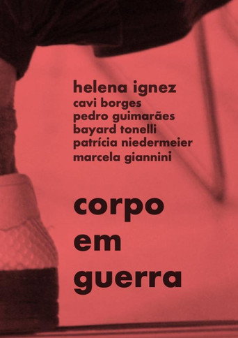 Corpo em Guerra movie poster
