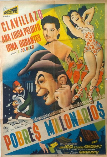 Pobres millonarios movie poster