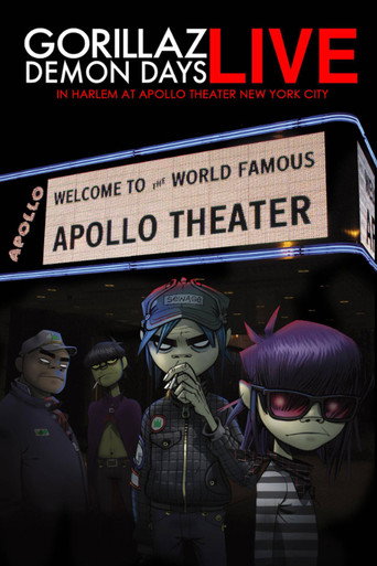 Gorillaz: Demon Days Live in Harlem at Apollo Theater movie poster