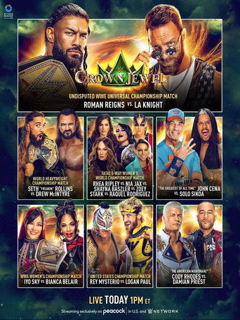 WWE Crown Jewel 2023 Kickoff movie poster