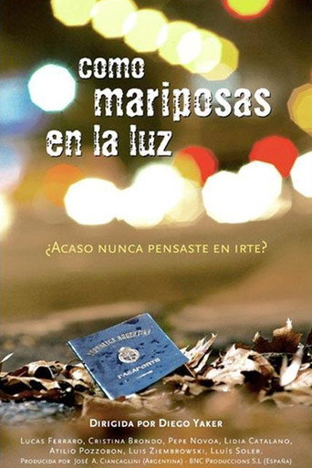 Como mariposas en la luz movie poster