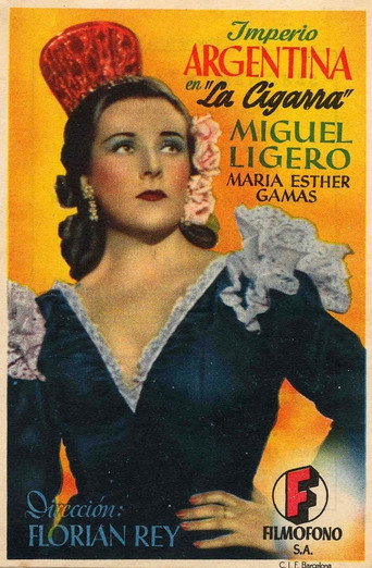 La cigarra movie poster