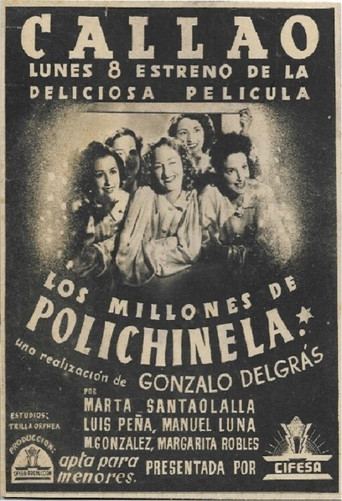 Los millones de Polichinela movie poster