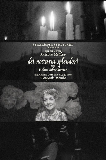 dei notturni splendori movie poster