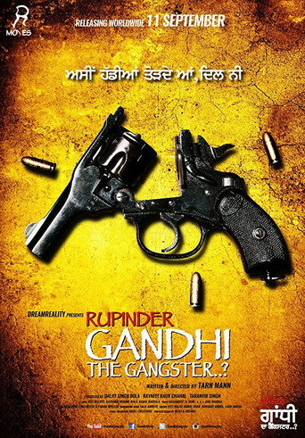 Rupinder Gandhi The Gangster movie poster
