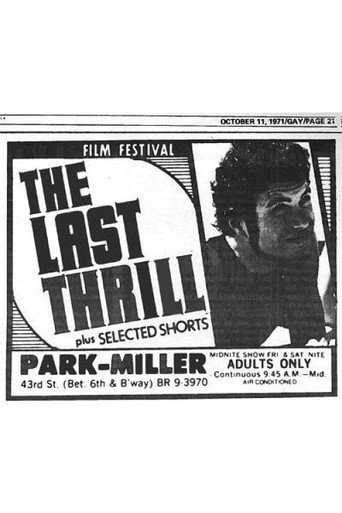 The Last Thrill movie poster