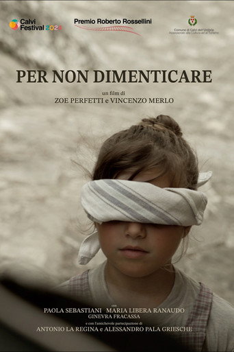 Not to forget movie poster