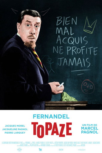 Topaze movie poster