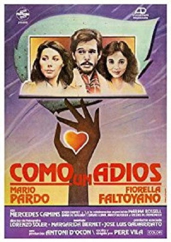 Como un adiós movie poster