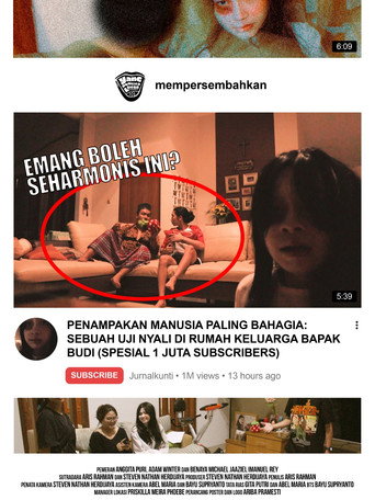 PENAMPAKAN MANUSIA PALING BAHAGIA: SEBUAH UJI NYALI DI RUMAH KELUARGA BAPAK BUDI (SPESIAL 1 JUTA SUBSCRIBERS) movie poster