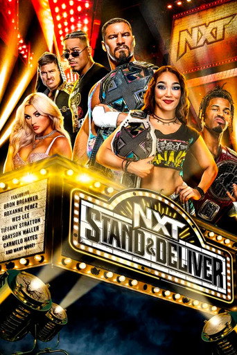 WWE NXT Stand & Deliver 2023 movie poster