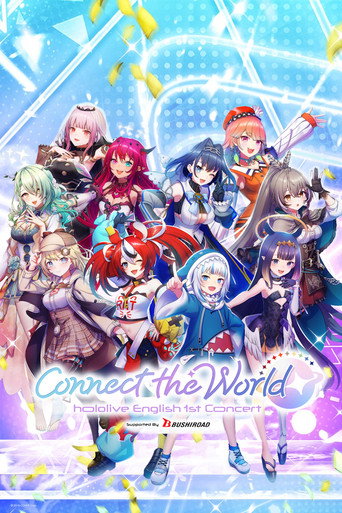 hololive English 1st Concert - Connect the World movie poster