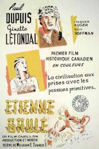 Étienne Brûlé gibier de potence movie poster