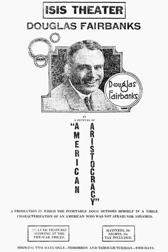 American Aristocracy movie poster