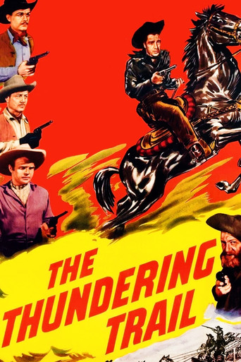 The Thundering Trail movie poster