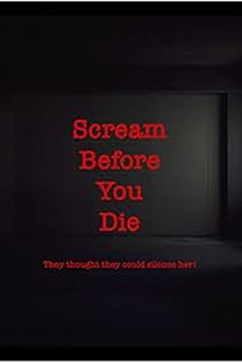 Scream Before You Die movie poster