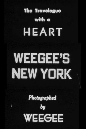 Weegee's New York movie poster