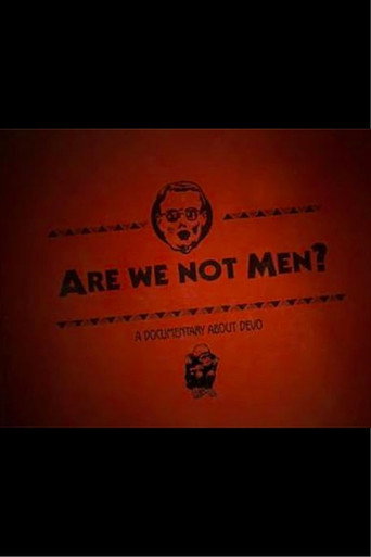 Are We Not Men? movie poster