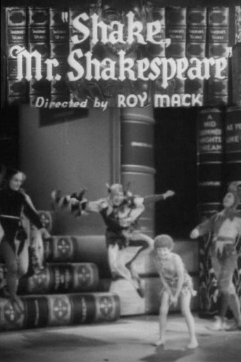 Shake, Mr. Shakespeare movie poster