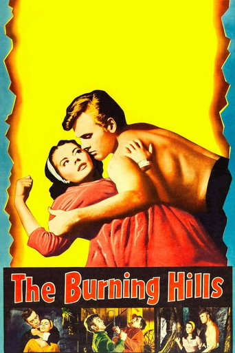 The Burning Hills movie poster