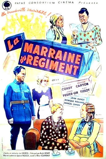 La marraine du régiment movie poster