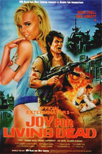 Official Exterminator 3: Joy for Living Dead movie poster